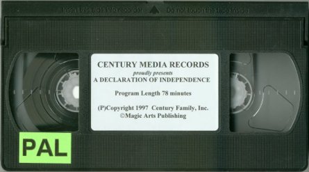 video cassette (PAL version)